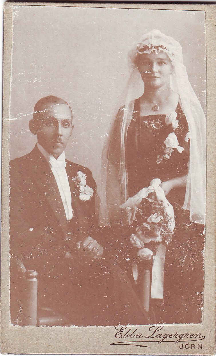 Andro Norlund och Lydia Marklund bröllop